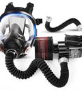 No Sweat Portable PAPR Respirator Setup With Long Haul Battery And Comfort Waist Strap For Rough Tasks Like Epoxy Mixing Auto Body Prep And Fume Heavy Grinding