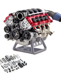 Dope Mini V8 Engine Kit That Actually Runs For Adults Realistic RC Burnin Engine Model High Detail V8 Replica With Bearing Supported