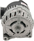 Premium Remanufactured Car Alternator AL0739X with new bearings and clutch pulley front view