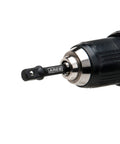 Turn Your Drill Into A High Speed Socket Driver With This Dope Three Piece Impact Grade Socket Adapter Set From ARES Featuring One Quarter Inch, Three Eighth Inch, And One Half Inch Drives And A Three Inch Reach on a drill