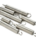 Must Have Stainless Steel Tension Springs With Hooks. Heavy Duty Extension Coil Springs 10mm Dia And 20mm Length for auto projects.