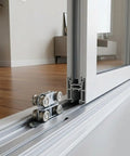 Heavy Duty Double Wheel Window Roller Pulley With Screws Replacement Hardware For Sliding Doors Built To Take Abuse Slide Like A Dream Corrosion Proof 5 Piece Pack on a sliding door track