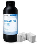 Ceramic Pro Resin For 3D Printing, Ceramic-Like Matte Finish, Ultra Low Viscosity, 1 Liter bottle, with small molds