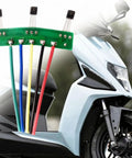 Hefty Duty Hall Effect Sensor Board For Electric Scooters And Trikes Wired 120 Degree PCBA Motor Replacement With Cable connected to scooter