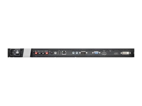 Heavy Duty 70 Inch Led Business Display Built Like A Tank Featuring Dual Hdmi Vga Dvi Displayport Lan Control ops slot plug and play ready rear I/O panel