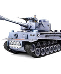 One Eighteenth Scale RC Tiger Tank With BB Shooting, Recoil Action, Smoke, Sound, LED Lights, And Sixty Minutes Of Play Time