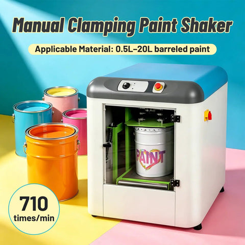 Ultra Fast Paint Shaker For Shops And Factories, High Speed Oscillating Mixer with paint cans, 0.5 to 20 liter capacity