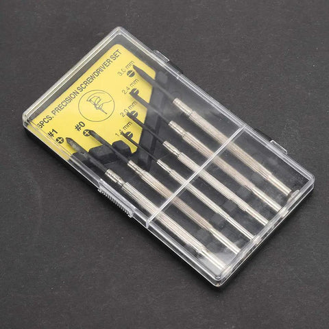 Eyeglass Repair Kit With Precision Screwdriver Set, Tweezers And Nose Pads, Multi Size Screws For Glasses Repair in storage case