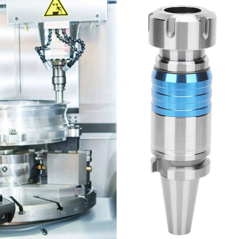 Heavy Duty CNC Holder Tension Compression Taper Chuck For Milling Machines And CNC Machining Centers Precision Tool Holding Accessory For Rock Solid Clamping And Ultra Accurate Machining. CNC tool holder on machine