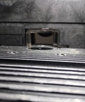 Heavy Duty Router Table Insert Ring Set Slick Two Inch Outside Diameter seamless ring installed in router table surface.