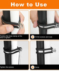 Instructions on using the 130Pcs Cable Clamp Kit With 12 Sizes In 304 Stainless Steel And Rubber Cushions, Wire Clips