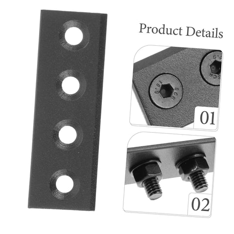 Smooth Barn Door Track Connector Heavy Duty Metal Bracket For Easy Install Secure Fit And Fluid Quiet Door Movement