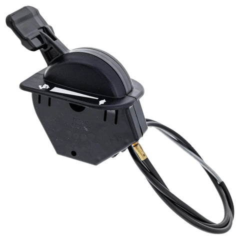 Throttle Cable Replacement 946-05223 746-05223 Fits XT2 LX46 FAB XT2-LX42 KH XT2-LX46 KH XT2-LX50 Enduro Walk Behind Mowers 43.5 Inch OEM Replacement Cable Fits Cub Cadet Tractors, black plastic control handle with cable
