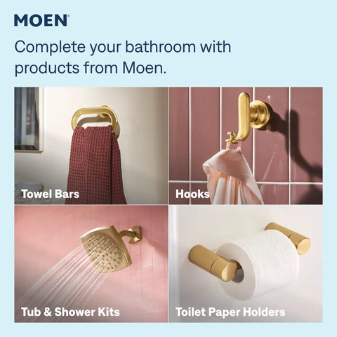 Slick Brushed Gold Shower Head And Handheld Combo With Eight Custom Spray Modes Magnetic Quick Connect Dock Heavy Duty Seventy Two Inch Hose For Hassle Free Daily Refresh Routine