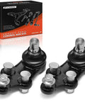 Front Lower Ball Joint For Hyundai And Kia Replacement Fits Sonata 2011 2014 Tucson 2010 2013 2015 2017 FCEV And Kia Sportage 2011 2013 Non Sport Suspension Durable Steel Construction Easy Install, two joints with hardware