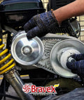 Installing Torque Converter Kit For 212 Go Kart With Three Quarter Inch Shaft, 10T 40 To 41 Sprocket And 12T 35 Chain on go-kart engine