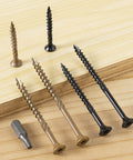 90Pcs Deck Screws Kit For Outdoor Projects Tough As Nails Heavy Duty Exterior Wood Screws Assortment In Bronze Sizes Eight And Ten