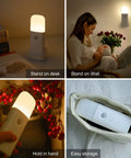 Motion Sensor Night Light Cordless Table Lamp With 2000mAh Battery Auto On Within 20 Feet Auto Off After 25 Seconds
