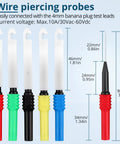 Back Probe Kit 35 Piece Automotive Test Leads Set With Storage Box, Wire Piercing Probes, Multimeter, Diagnostics Gear.