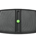 One Inch Thick Anti Fatigue Kitchen And Standing Desk Mat With Massage Ball And Massage Points Non Slip All Day Comfy Floor Mat For Feet Office And Home Black 17 By 28 By 1 Inches shown from top view