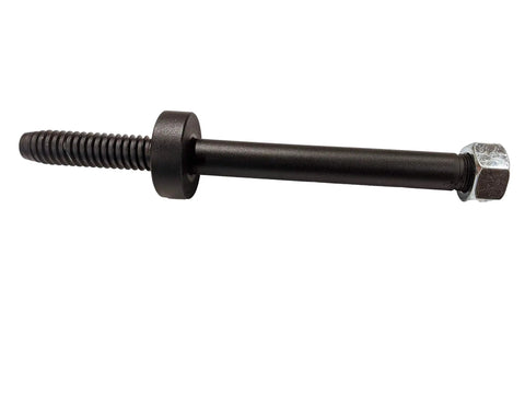 Heavy Duty Treehouse Brackets And Hardware Kit With 1.25 By 9 Inch Perch Bolt And 1 Inch Collar, 4140 Steel, Textured Black Powder Coat Finish, Includes 1.25-12 Zinc Plated Hex Nut For 1-7/8 Socket, Ready For Backyard Treehouse Builds