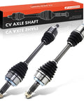 Pair Of Front CV Axle Shafts For Honda Accord 2008-2014 2.4L Civic 2014 1.8L EX Manual Acura TSX 2009-2013 2.4L with packaging