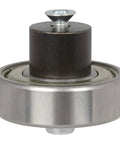 Rock Solid Trim Base For Hardwood Lipping Quick Swap Router Adapter Tough Plastic Template close-up showing durable metal design for precise cutting.