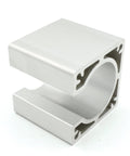 CNCTOPBAOS NEMA 34 motor mounting bracket, aluminum clamp base, 86x86x80mm