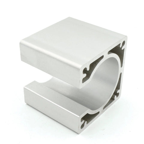 CNCTOPBAOS NEMA 34 motor mounting bracket, aluminum clamp base, 86x86x80mm