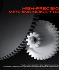 Top Tier HVAC Heater Blend Door Actuator Replacement For Toyota Prius 2001 To 2003 Hybrid gear mechanism close-up showing precision design.