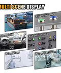Multi scene display with applications for 5 Piece 6MM One Quarter Inch LED Indicator Light Kit in ships, automobiles, and machinery