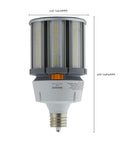 Hi Pro CCT Selectable LED Lamp With Sensor Port 3000K 4000K 5000K HID Replacement 120W Omni Directional White product view