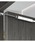 Automatic Door Closer 35kg Heavy Duty Aluminum Alloy With Soft Close Adjustable Speed And Gas Spring 100 Degree Position Stop Quick Install