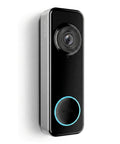 Battery Powered Video Doorbell Camera With 1-To-1 Head-To-Toe View, HD Plus 1536x1536, Color Night Vision side view