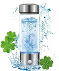 On The Go Portable Hydrogen Water Bottle Ionizer Rechargeable 420ml Generator For All Water Types with water splash
