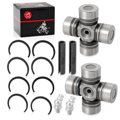 2X Front And Rear Driveshaft U Joint For Ranger RZR Scrambler Sportsman 300 325 330 425 400 500 570 700 EV 800 850 900 1000 Turbo General 1000 4 XP EPS with kit components
