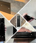 Heavy Duty Metal Folding Tool For Duct Bending A 12 Inch Sheet Metal Bender Hand Tool For HVAC Ductwork Close-up and Side View