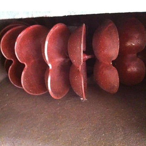 Close-up of coils inside Rugged 2000W Hydro Generator Turbine for Outdoor Rivers 220V with cast iron components.