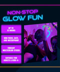 Party with 32 Pack Ultra Bright 6 Inch Glow Sticks With 12 Hour Glow, Emergency Lighting For Blackouts, Camping, Hiking, Parties.