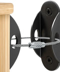Heavy Duty Furniture Anchors 10 Pack Anti Tip Straps For Baby Proofing Up To 400 Lbs Earthquake Resistant Metal Wall Anchors close-up