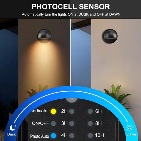 All In One Low Voltage LED Deck Lights Kit With Transformer Timer And Photocell Sensor IP67 Waterproof Light Action
