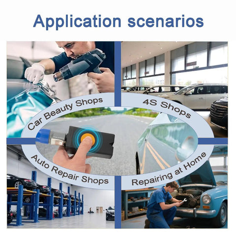 Application scenarios for Paintless Dent Repair Kit With Dent Pullers And 1380W Heat Box Auto Body Dent Removal System