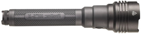 ProTac HL 5X 3500 Lumen MultiFuel Rechargeable Tactical Flashlight With 4 CR123A Batteries And Wrist Lanyard For Duty Search Outdoor Use