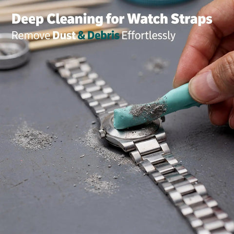 Watch Cleaning Putty With 5 Assist Sticks, Cleansing Clay That Digs Dirt And Grease From Wristwatches And Watch Components