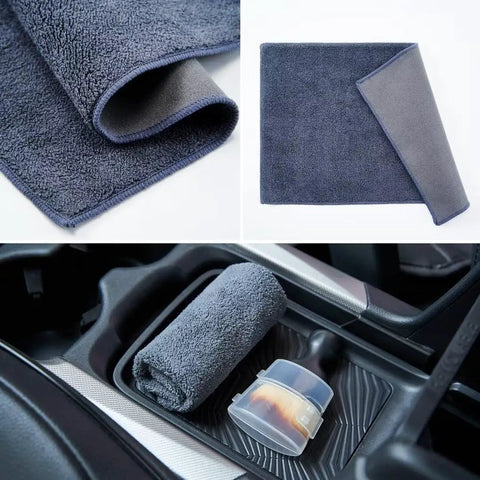 Soft Bristle Car Detail Brush For Interior And Exterior Dusting Cleans Dash Vents And Surfaces Without Scratching with suede towel