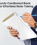 Person holding To Do List Notepad For Work, School And Home, 52 Sheets Undated Daily Planner, 9.8 X 6.5 Inch, Boss Your Daily Tasks
