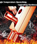 Stripped Screw Extractor Kit With Allen Wrenches For Broken Bolts Faucets And Pipes One Half Inch And Three Quarter Inch Easy Out Broken Screw Removal Tool For Handy DIY Friendly Quick Painless Repairs in high-temperature quenching. Alloy steel material.