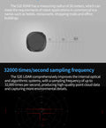 2D LiDAR Sensor S2E 360 Degree Scan 30 Meter Range Ethernet UDP Interface ROS and ROS2 Compatible