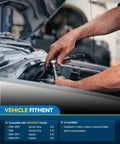 Mechanic installing 125-Amp High Output Alternator Replacement for Chevy Impala 2006-2011 3.5L and 3.9L, Monte Carlo 2006-2007