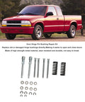 Door Hinge Repair Kit For Chevy S10 S-10 Sonoma Jimmy Bravada Pickup Trucks With Pin Bushing Set And Spring Removal Tool Durable Metal Construction Fits 1994-2004 S10/Sonoma And 1994-2004 S-15 Models Easy DIY Door Alignment, metal pins, bushings, springs